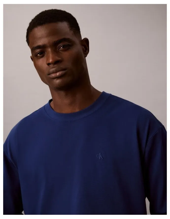 Calvin Klein Jeans Long Sleeve Oversized Monologo T-shirt