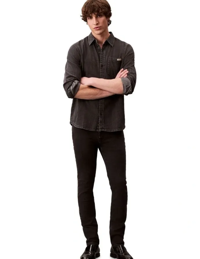 Calvin Klein Jeans Skinny Jean in black