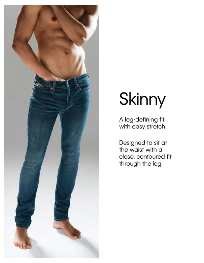 Calvin Klein Jeans Skinny Jean in black