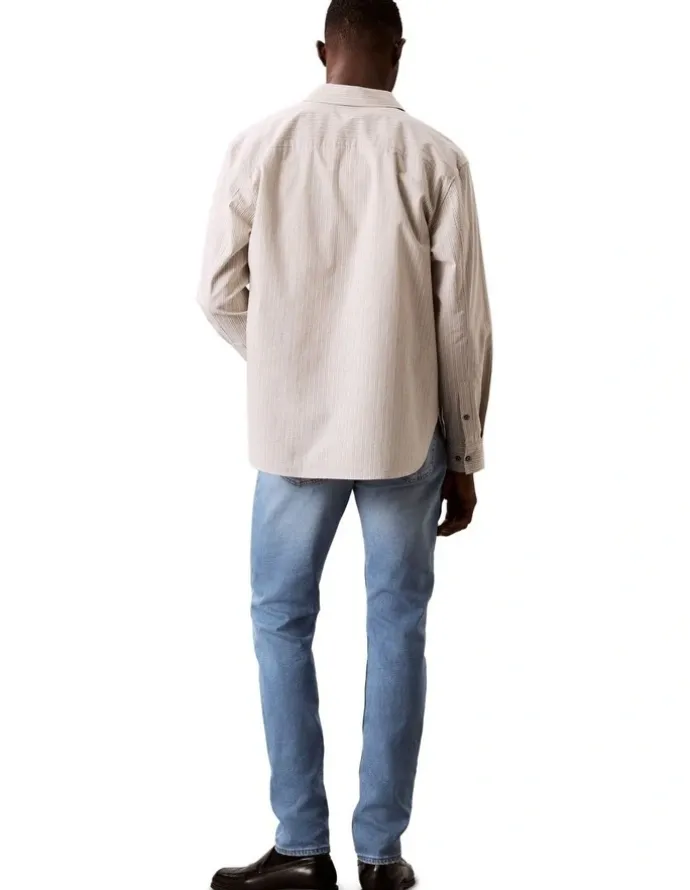 Calvin Klein Jeans Slim Fit Taper Arrow Jeans in Stone