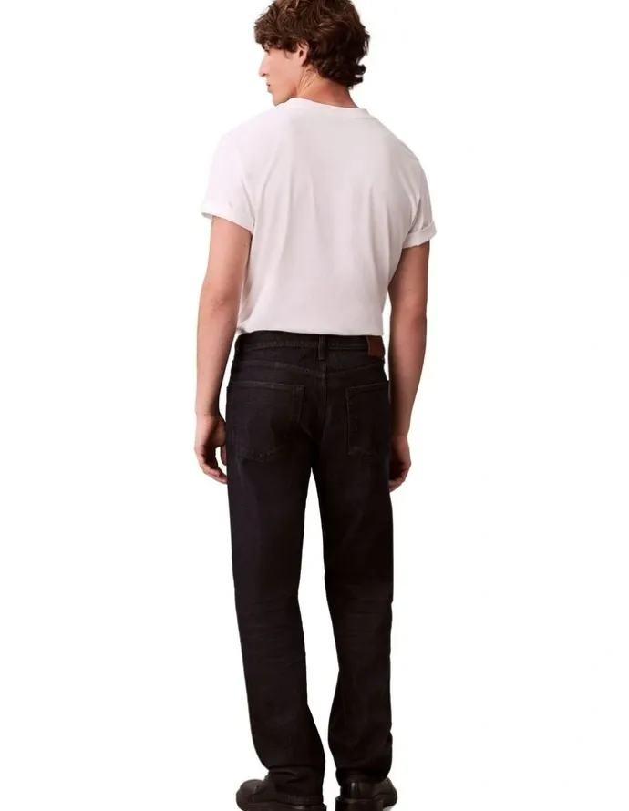 Calvin Klein Jeans Standard Straight Gothic Jeans in Black