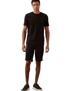Calvin Klein Modern Twill Slim Chino Short in Black