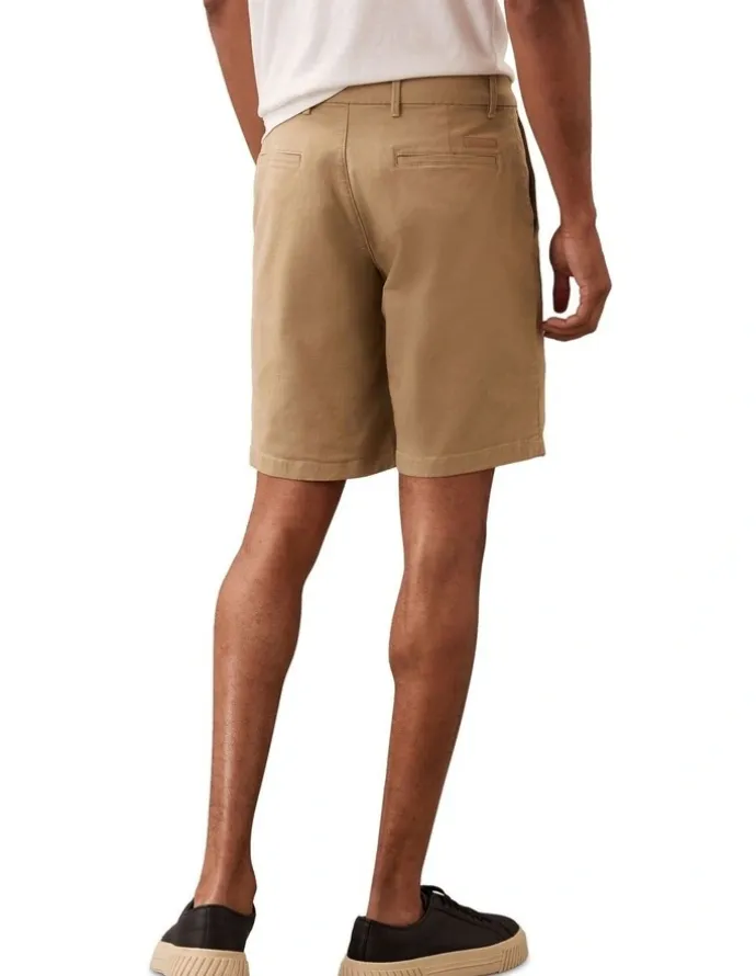 Calvin Klein Modern Twill Slim Chino Shorts in Tree House