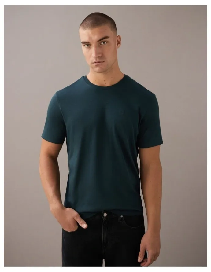 Calvin Klein Pima Cotton T-Shirt in Nearly Navy
