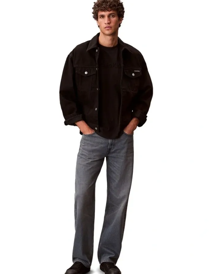 Calvin Klein Spacer T-shirt in Black