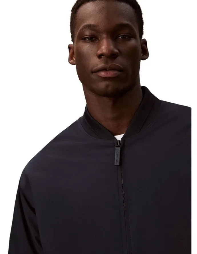 Calvin Klein Sportswear Hero Bomber Jacket in Dark Sapphire