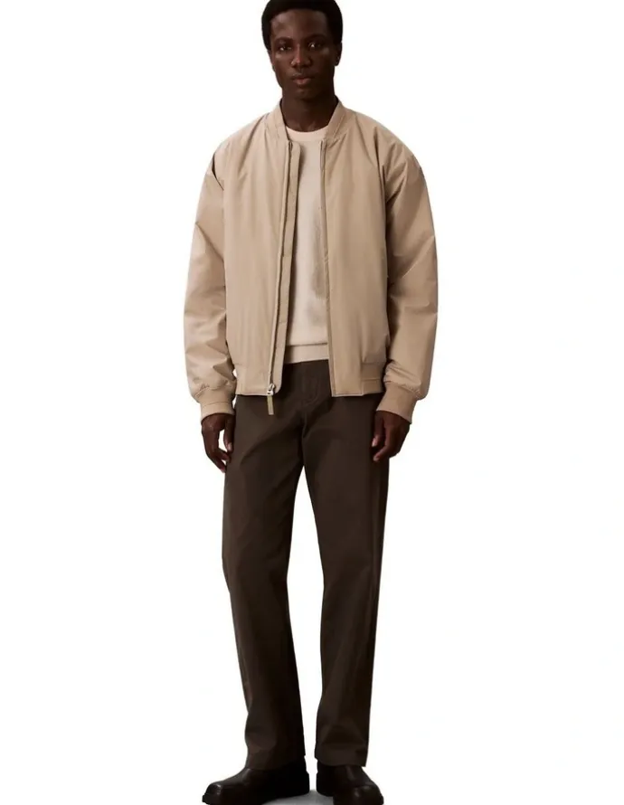 Calvin Klein Sportswear Hero Bomber in Vintage Khaki