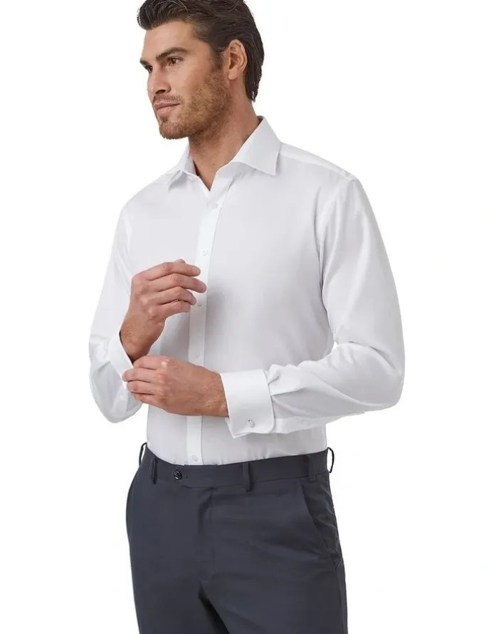 Cambridge Elwood Modern Fit Shirt in White