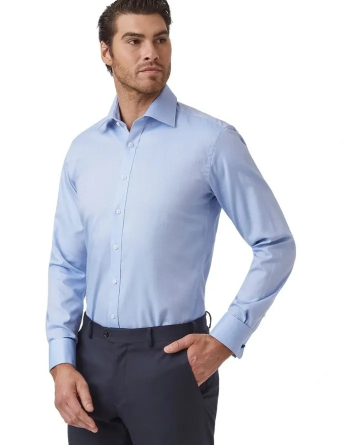 Cambridge Elwood Modern Fit Shirt in Blue