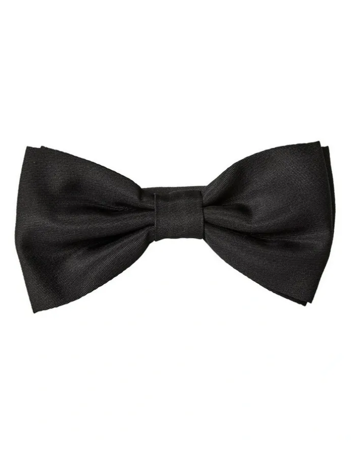 Cambridge Formal Silk Bowtie in Black