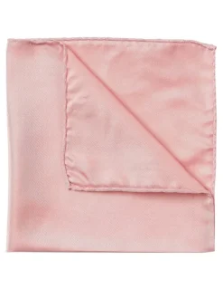Cambridge Formal Silk Pocket Square in Blush