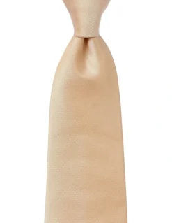 Cambridge Formal Silk Tie in Gold