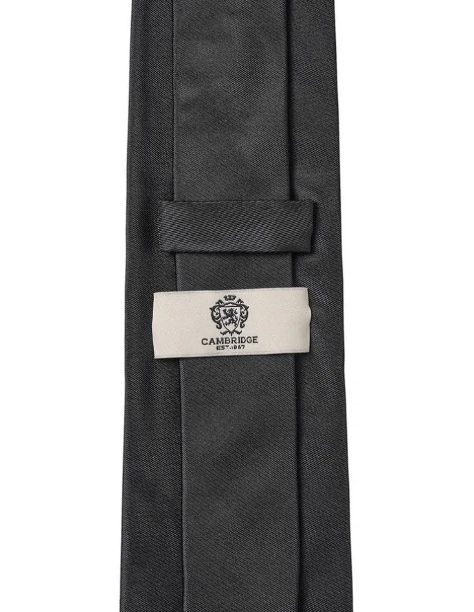 Cambridge Formal Silk Tie in Navy