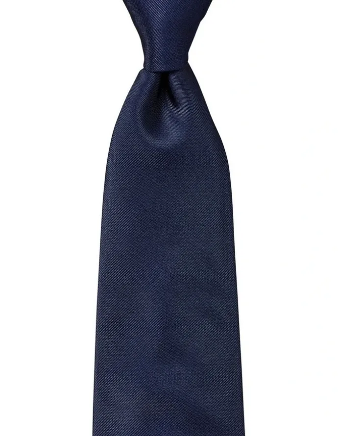 Cambridge Formal Silk Tie in Navy