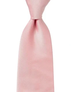 Cambridge Formal Silk Tie in Blush