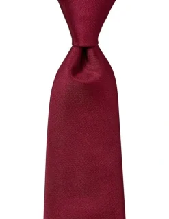 Cambridge Formal Silk Tie in Bordeaux