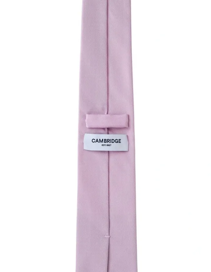Cambridge Formal Silk Tie in Lilac