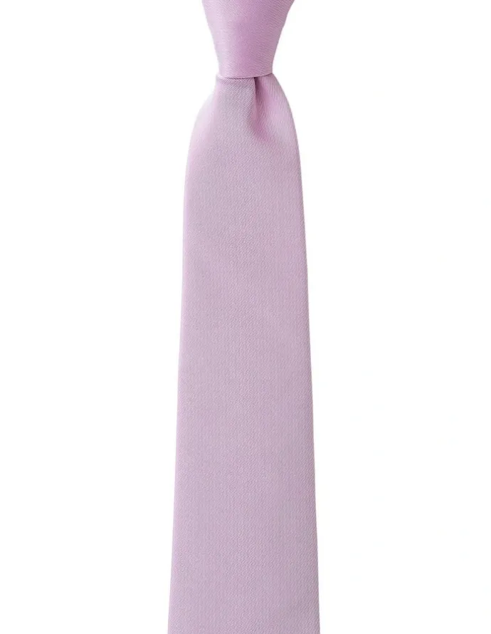Cambridge Formal Silk Tie in Lilac