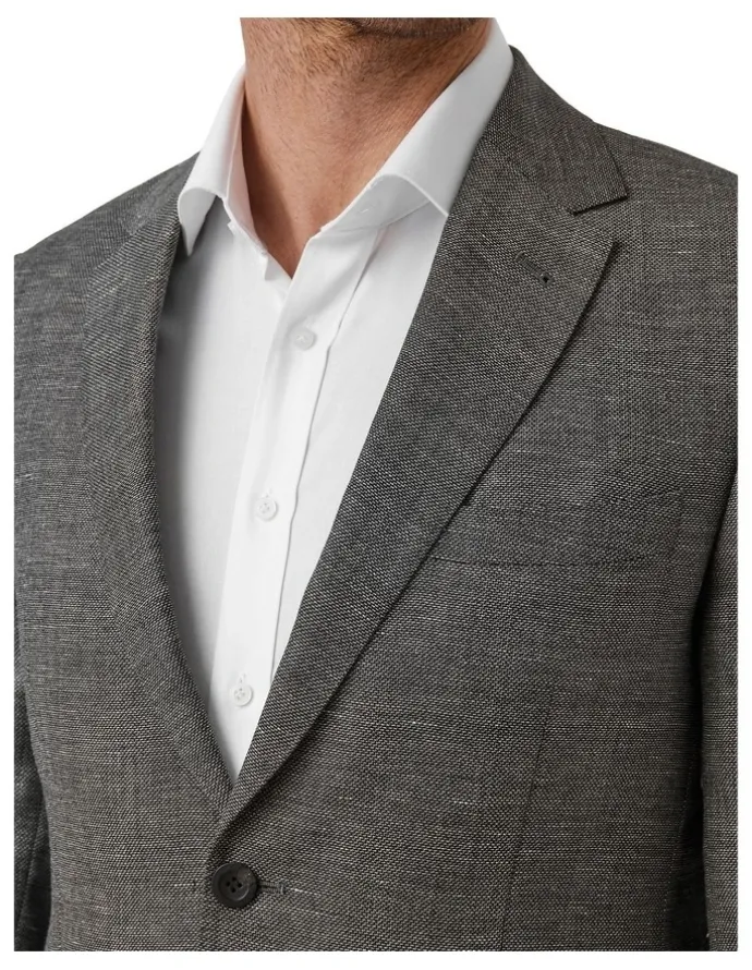 Cambridge Glamorgan Modern Fit Sports Jacket in Black & White