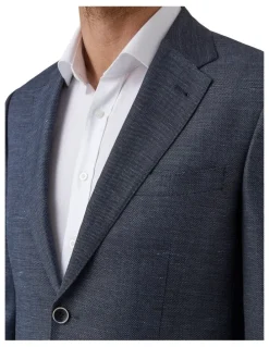 Cambridge Glamorgan Modern Fit Sports Jacket In Denim