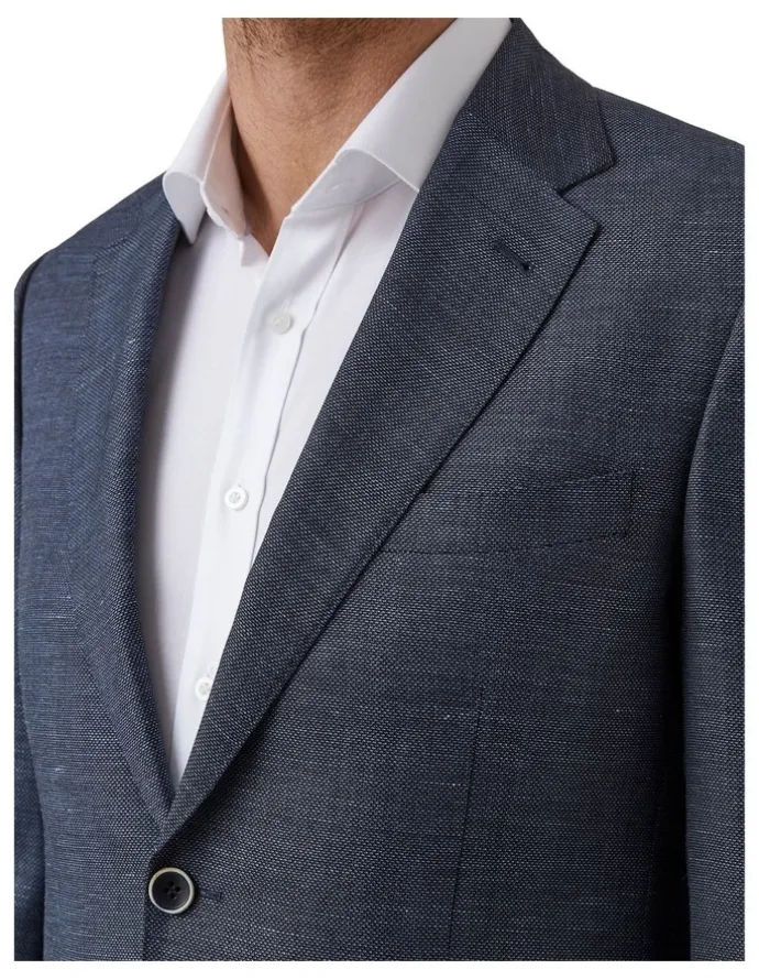 Cambridge Glamorgan Modern Fit Sports Jacket In Denim