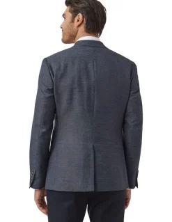 Cambridge Glamorgan Modern Fit Sports Jacket In Denim