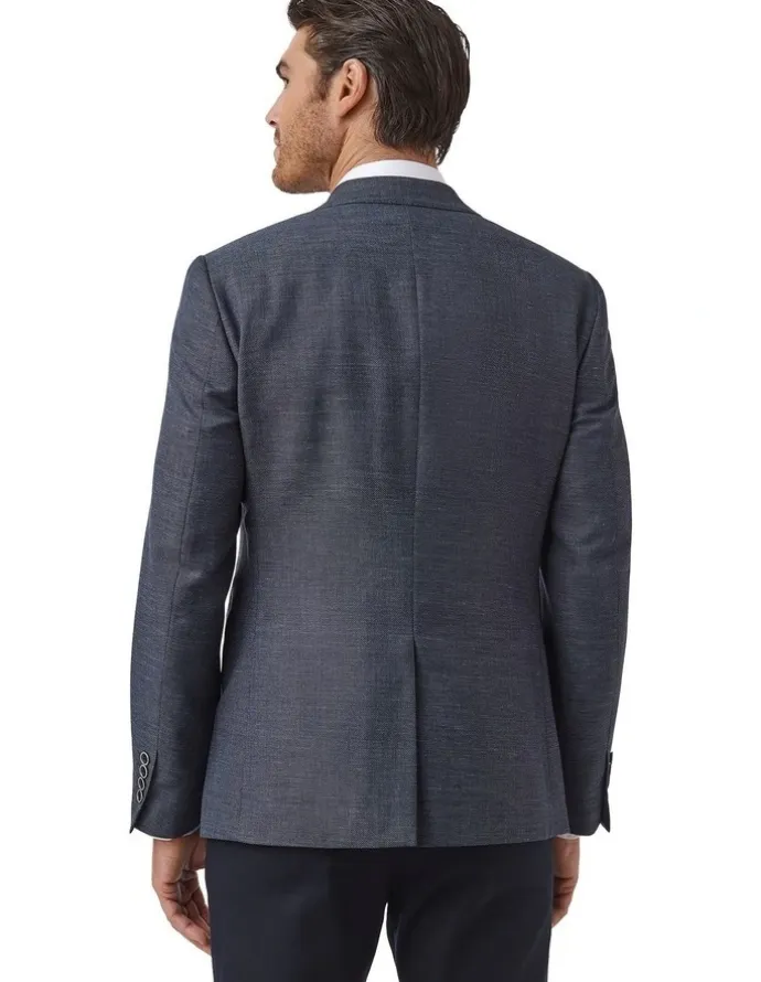 Cambridge Glamorgan Modern Fit Sports Jacket In Denim