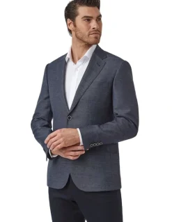 Cambridge Glamorgan Modern Fit Sports Jacket In Denim