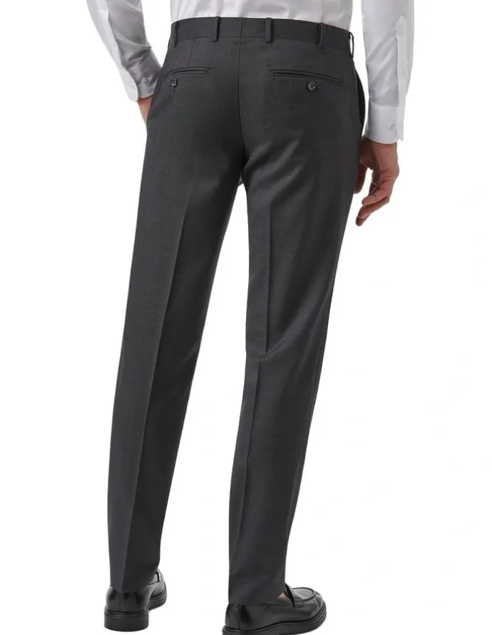 Cambridge Interceptor Modern Fit Trouser In Charcoal