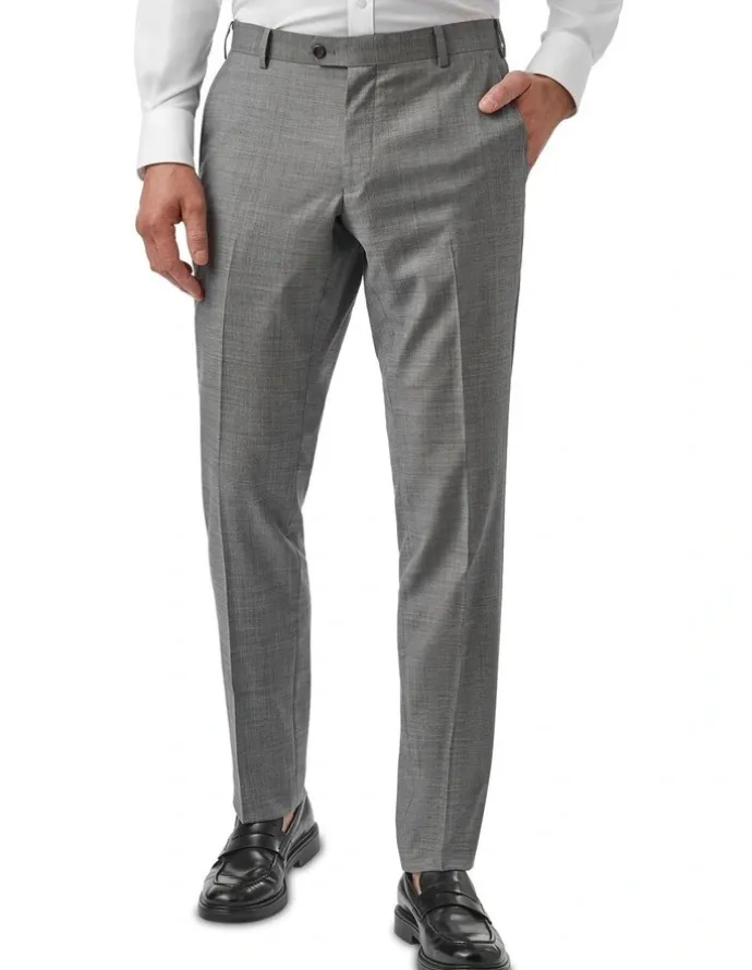 Cambridge Mitcham Modern Fit Trouser in Grey