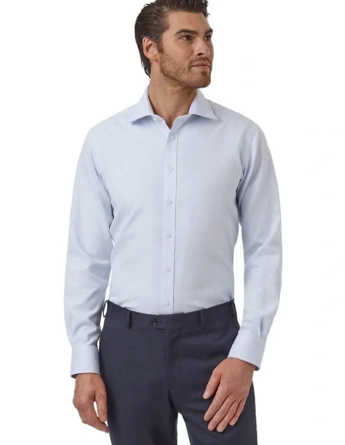 Cambridge Preston Modern Fit Shirt in Light Blue