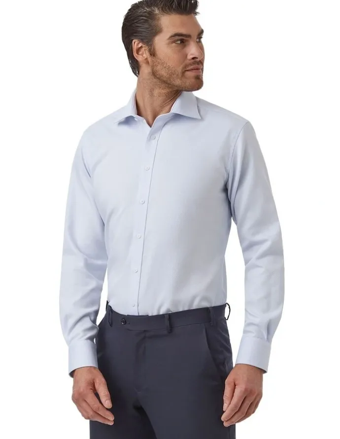 Cambridge Preston Modern Fit Shirt in Light Blue