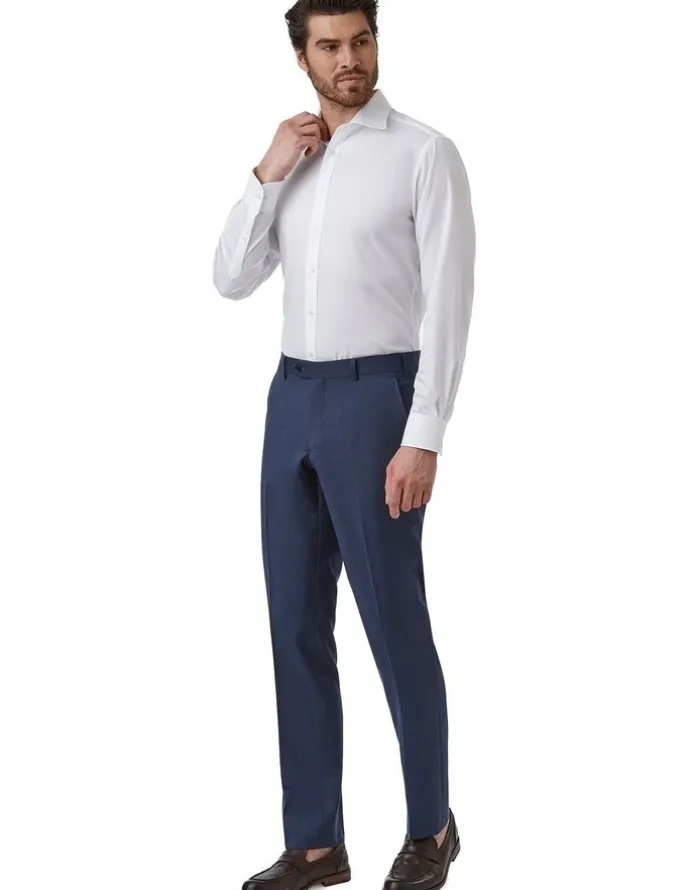 Cambridge Jett Modern Fit Trouser in Blue