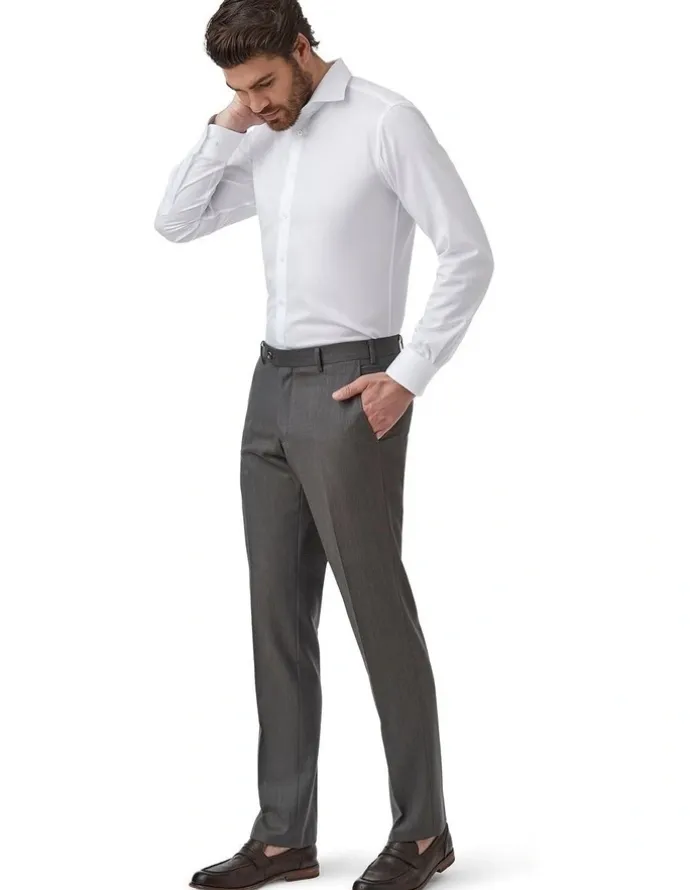 Cambridge Jett Modern Fit Trouser In Brown