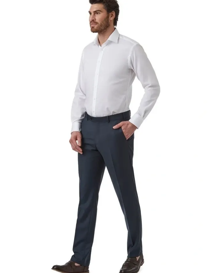 Cambridge Modern Fit Jett Trouser in Navy