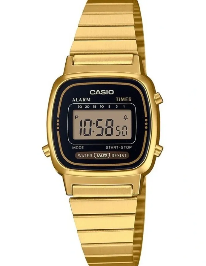 CASIO Digital Watch LA670WGA-1UR In Gold