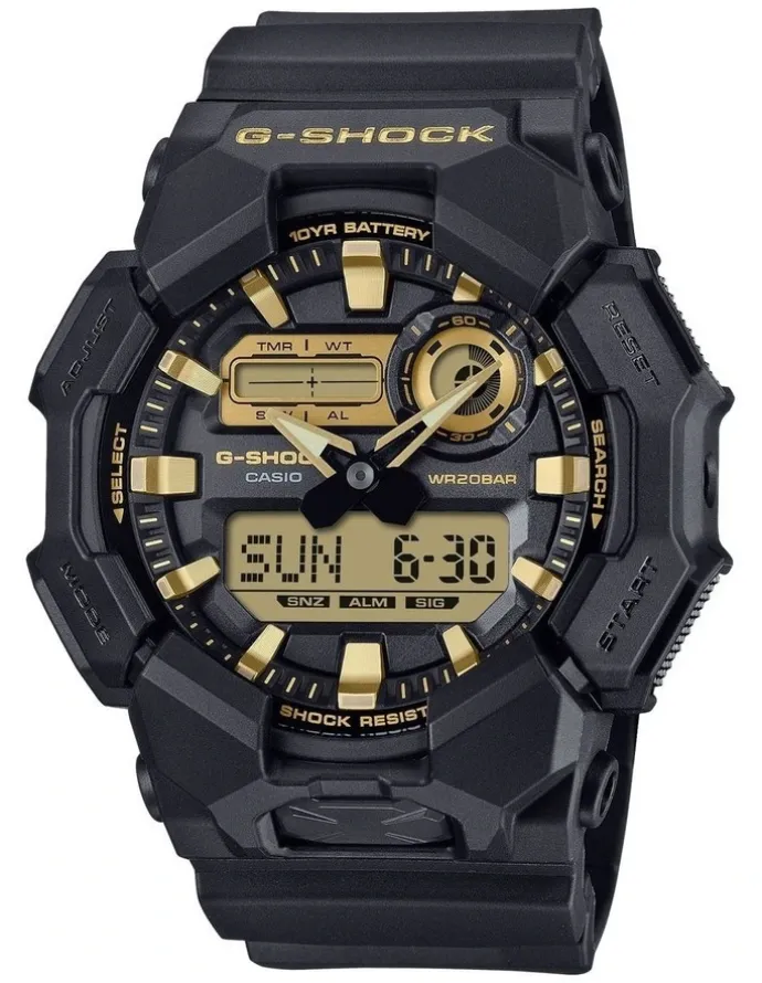 Casio G-Shock Watch GA010GB-1A9 in Black