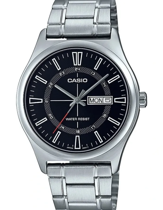 Casio Stainless Steel Watch in Silver/Black