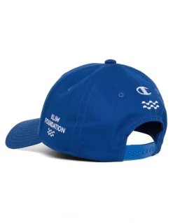 Champion Champion X Klim Snapback Cap in Blue