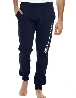 Champion Script Slim Leg Cuff Pant in Black