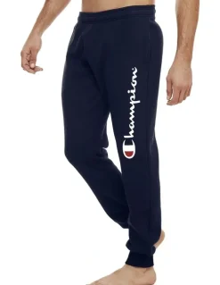 Champion Script Slim Leg Cuff Pant in Black