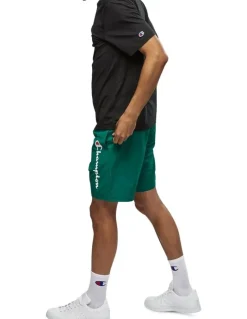 Champion Script Tee in Black
