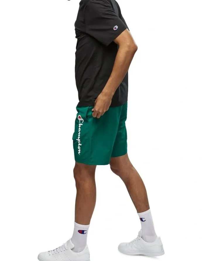 Champion Script Tee in Black