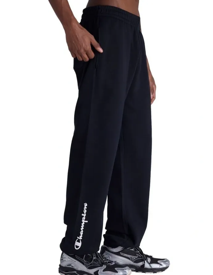 Champion Puff Script Trackpant in Black