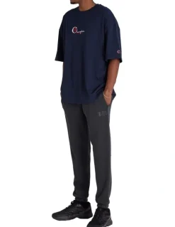 Champion Vintage Wash Jogger in Black
