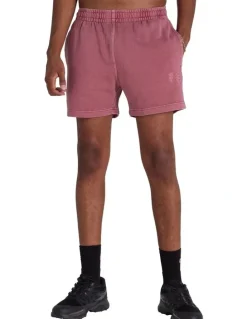 Champion Vintage Wash Short in Red