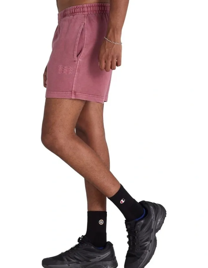 Champion Vintage Wash Short in Red