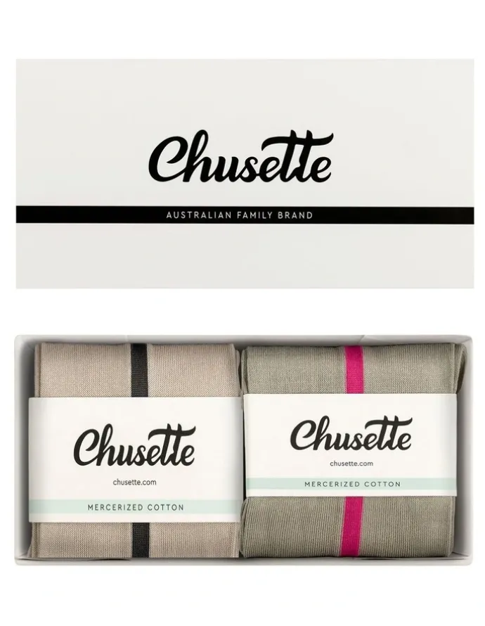 Chusette Men's Socks Gift Pack. Summer Collection. Premium Thin Cotton.