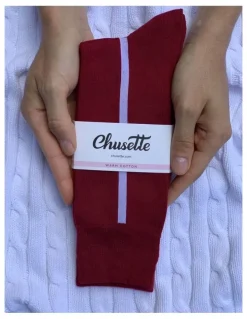 Chusette Men's Socks in Bordo 10 Pack