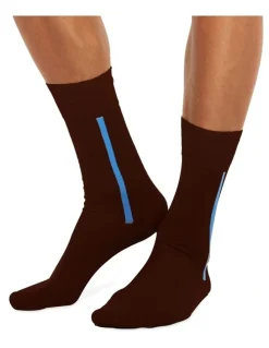 Chusette Men's Socks in Dark Brown 10 Pack
